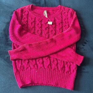 aeropostale pink sweater